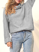 Load image into Gallery viewer, Chunky High Neck Sweater
