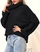 Load image into Gallery viewer, Chunky High Neck Sweater
