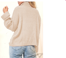 Load image into Gallery viewer, Chunky High Neck Sweater
