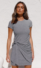 Load image into Gallery viewer, Tie Detail T-Shirt Dress
