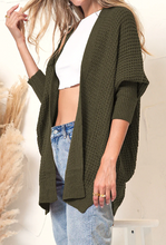 Load image into Gallery viewer, Waffle Knit Cardigan
