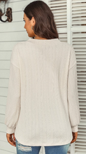 Load image into Gallery viewer, Textured Knit Sweater
